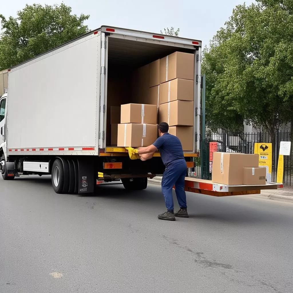 Ô Tô Tải Giao Hàng