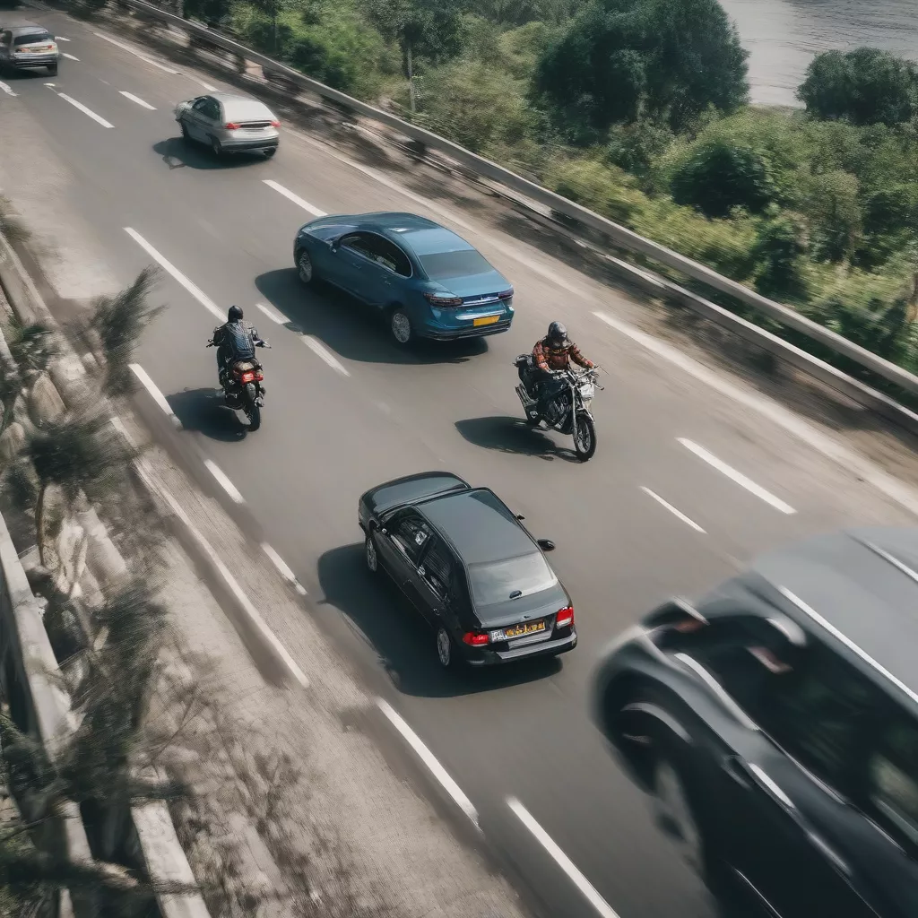 Ô tô và Xe máy khởi hành cùng một lúc: Bài toán kinh điển và ứng dụng thực tế