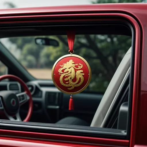 Feng Shui Truck Talisman Cloth: Good Luck & Safety