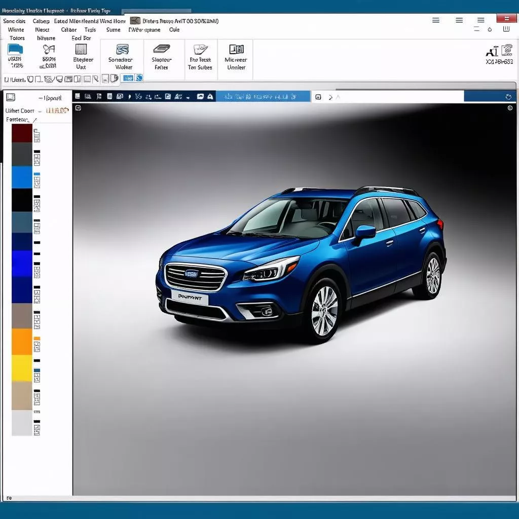 Dupont Auto Paint Mixing Software: The Modern Body Shop Solution