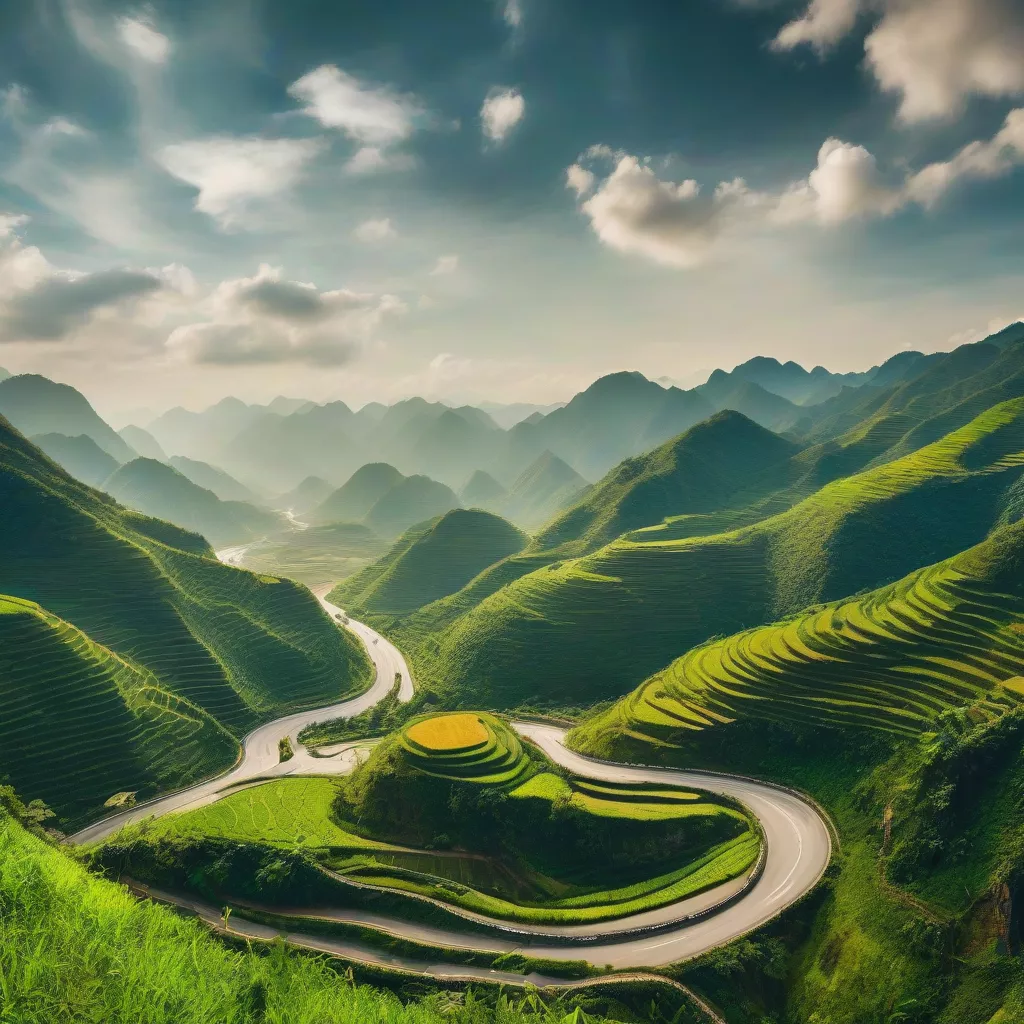 Phong cảnh huyền thoại trên cung đường xuyên Việt