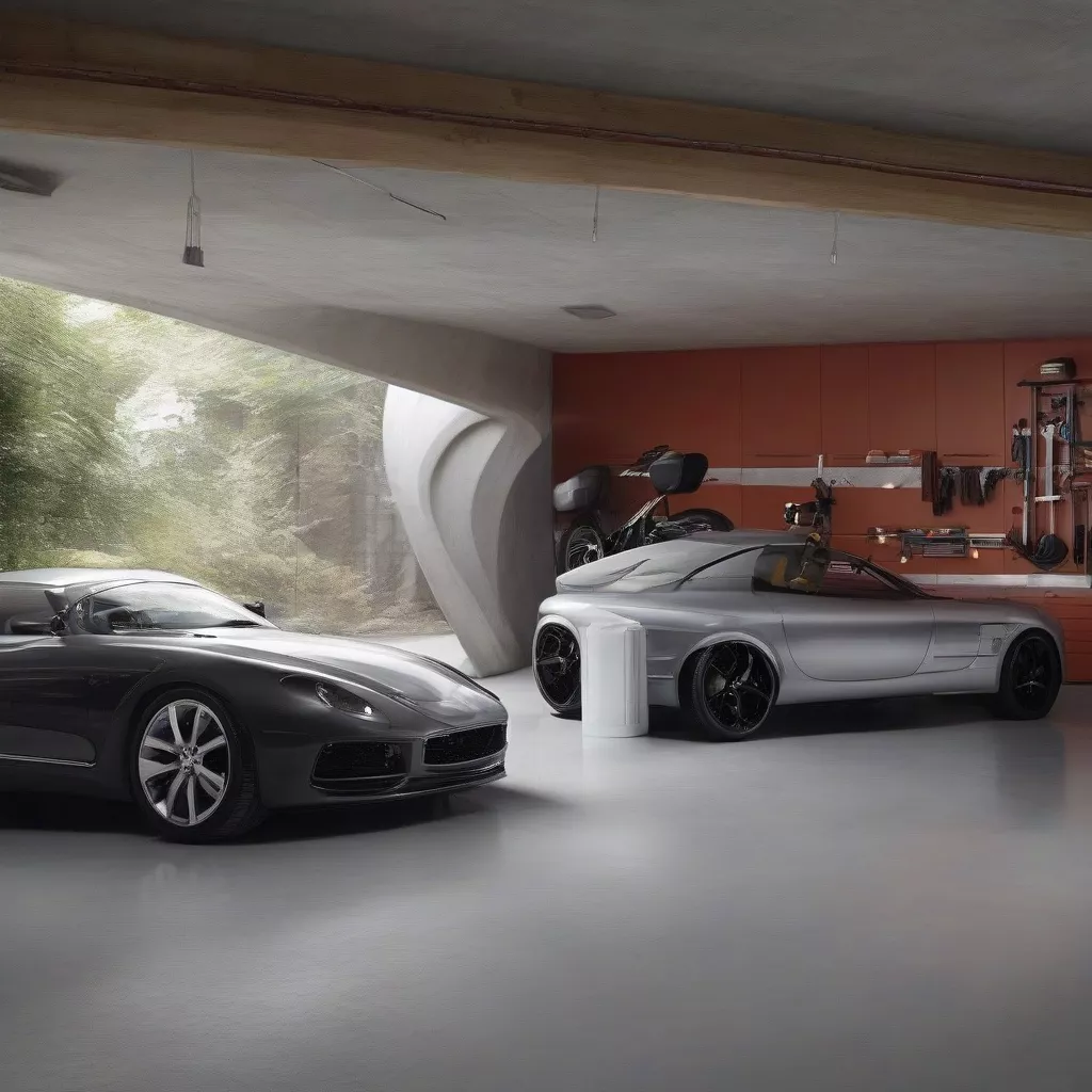 狭小住宅における車庫風水