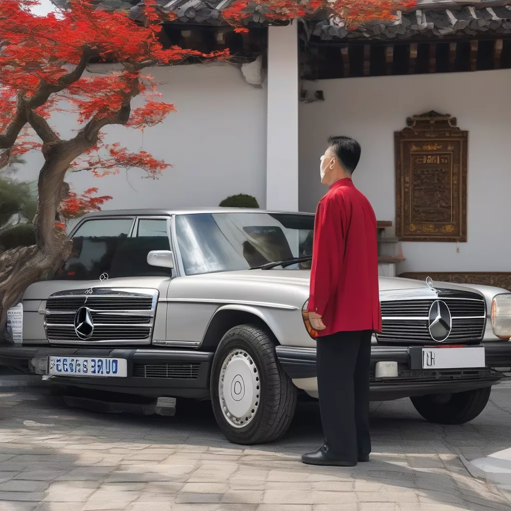 Phong thủy xe Mercedes