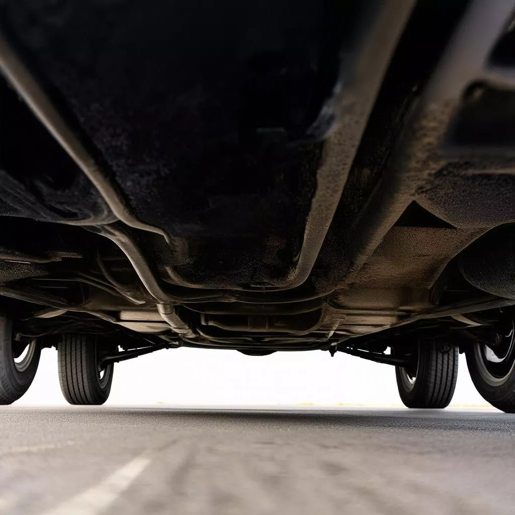 Rustproofing undercoating for cars