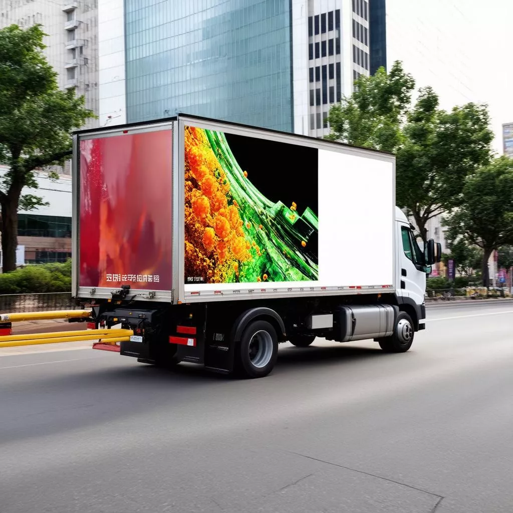 Mobile Marketing Solution: Truck Advertising in Hanoi