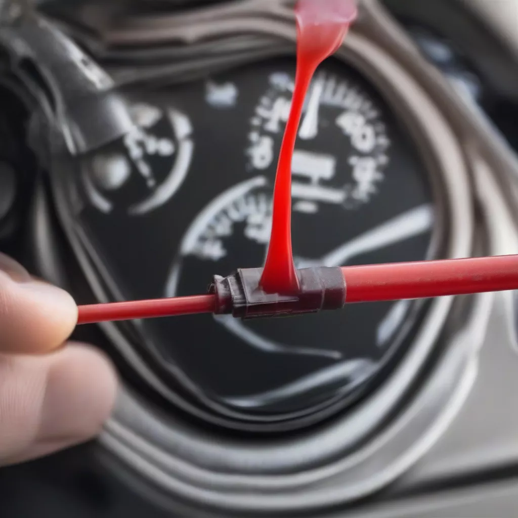 Transmission dipstick