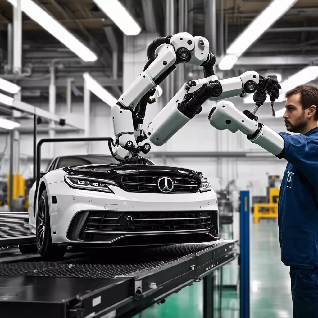 Robot Lắp Ráp Ô Tô