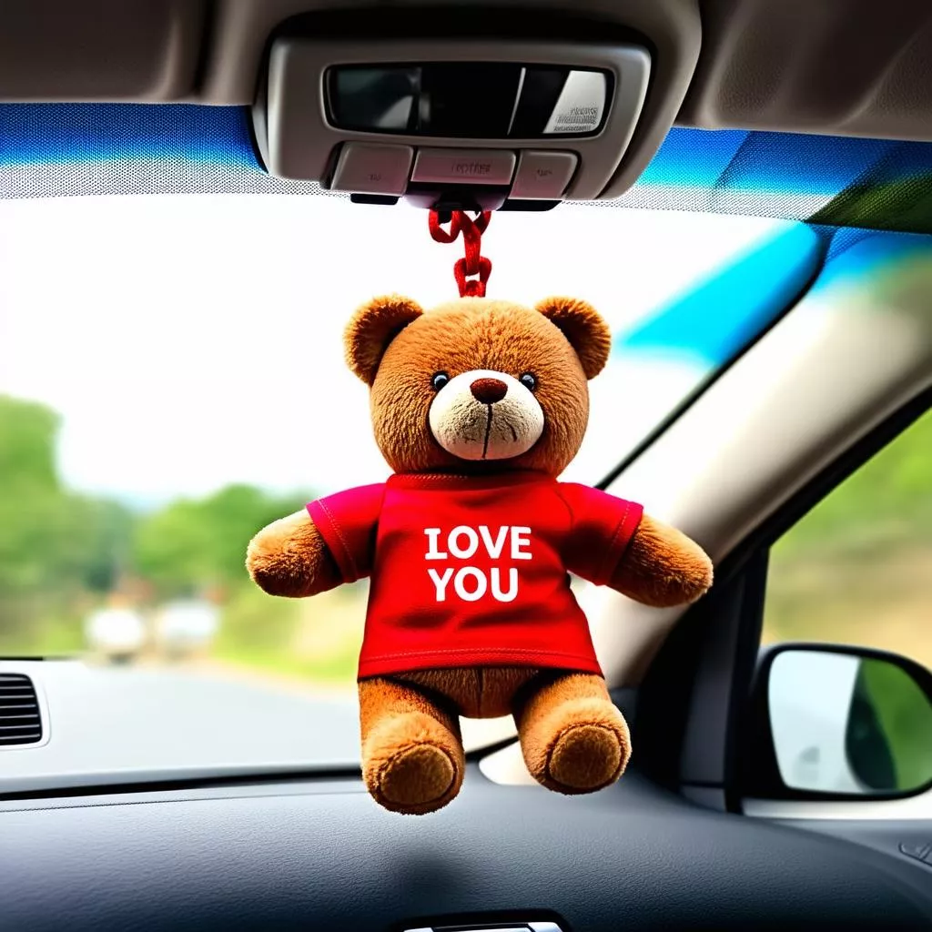 Hanging car air freshener