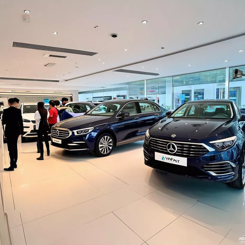 VinFast showroom in Ba Dinh District, Hanoi