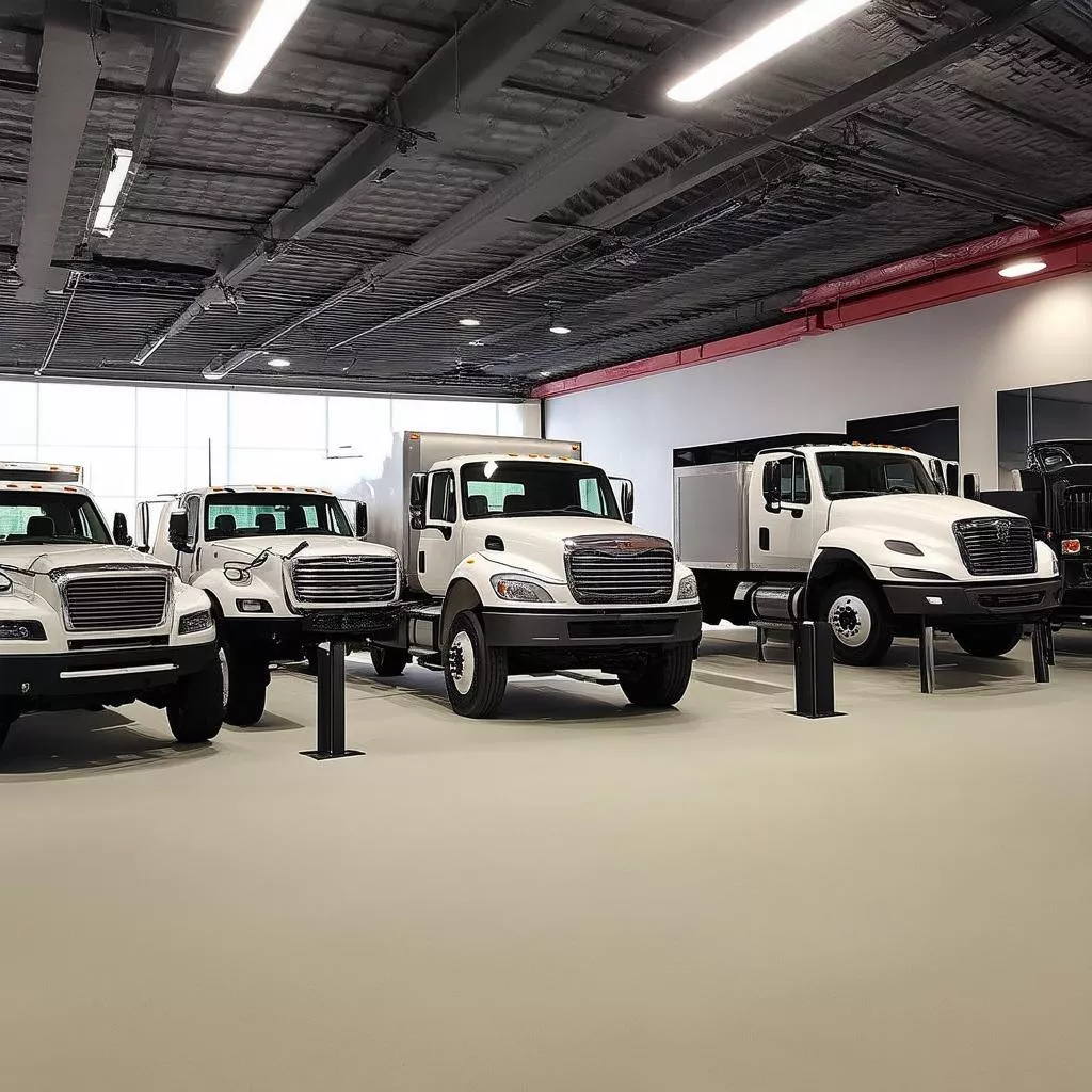 Showroom xe tải