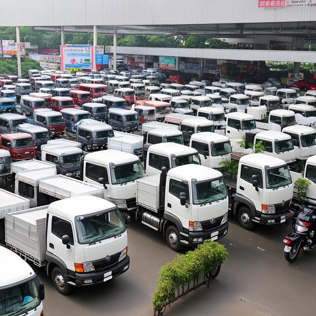 Showroom Xe tải Hà Nội