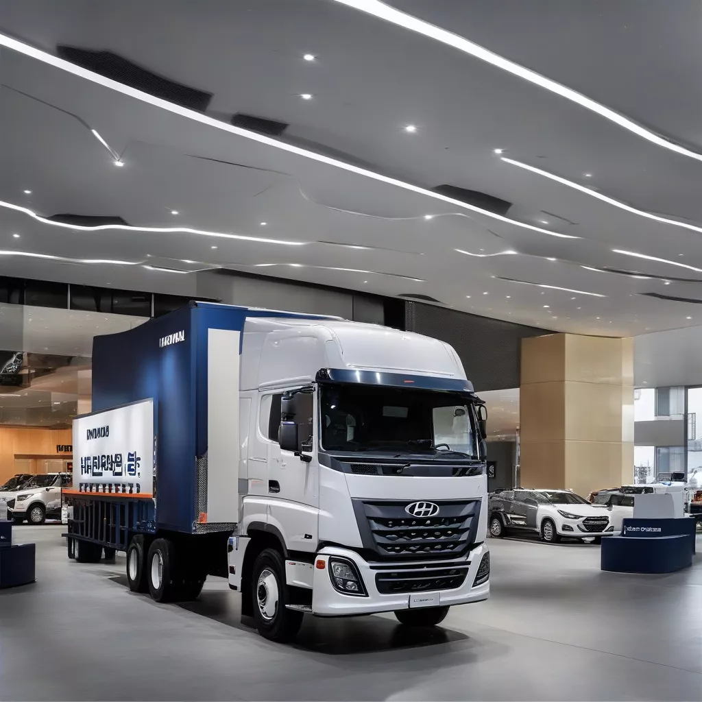 Showroom xe tải Hyundai