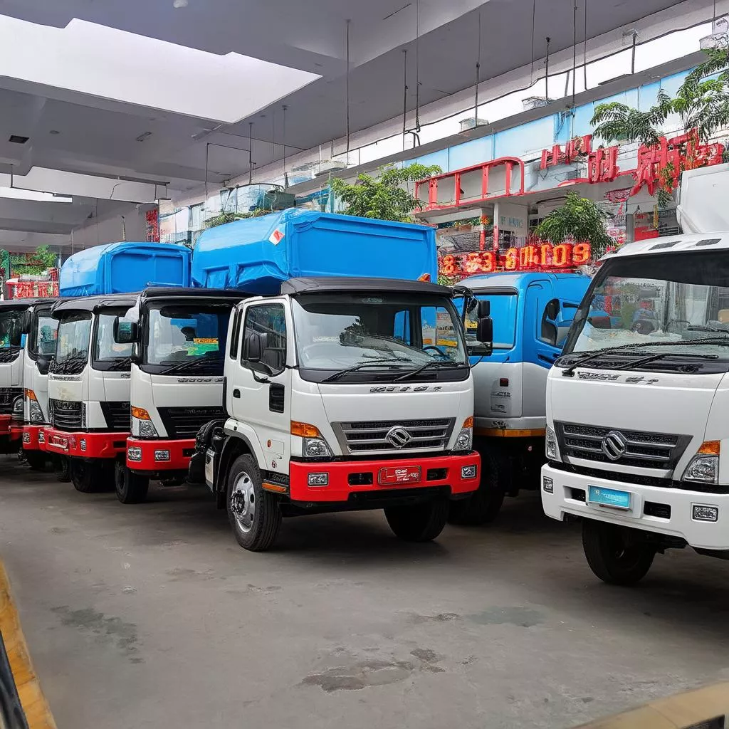 Showroom xe tải tại Hà Nội