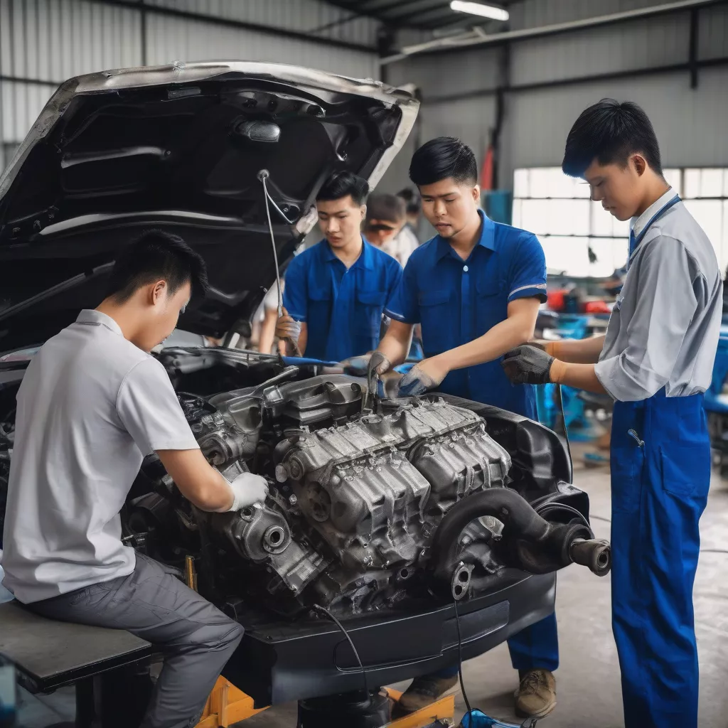 Công nghệ ô tô Cao đẳng Cần Thơ: Khởi nghiệp vững chắc cùng xe tải