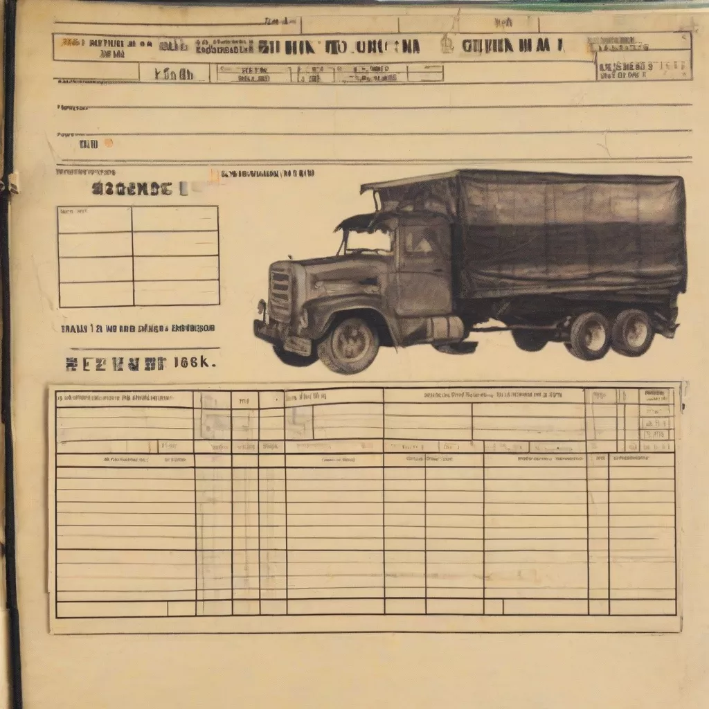 Sổ Đăng Kiểm Xe Tải: Vật Bất Ly Thân Của Mọi Tài Xế