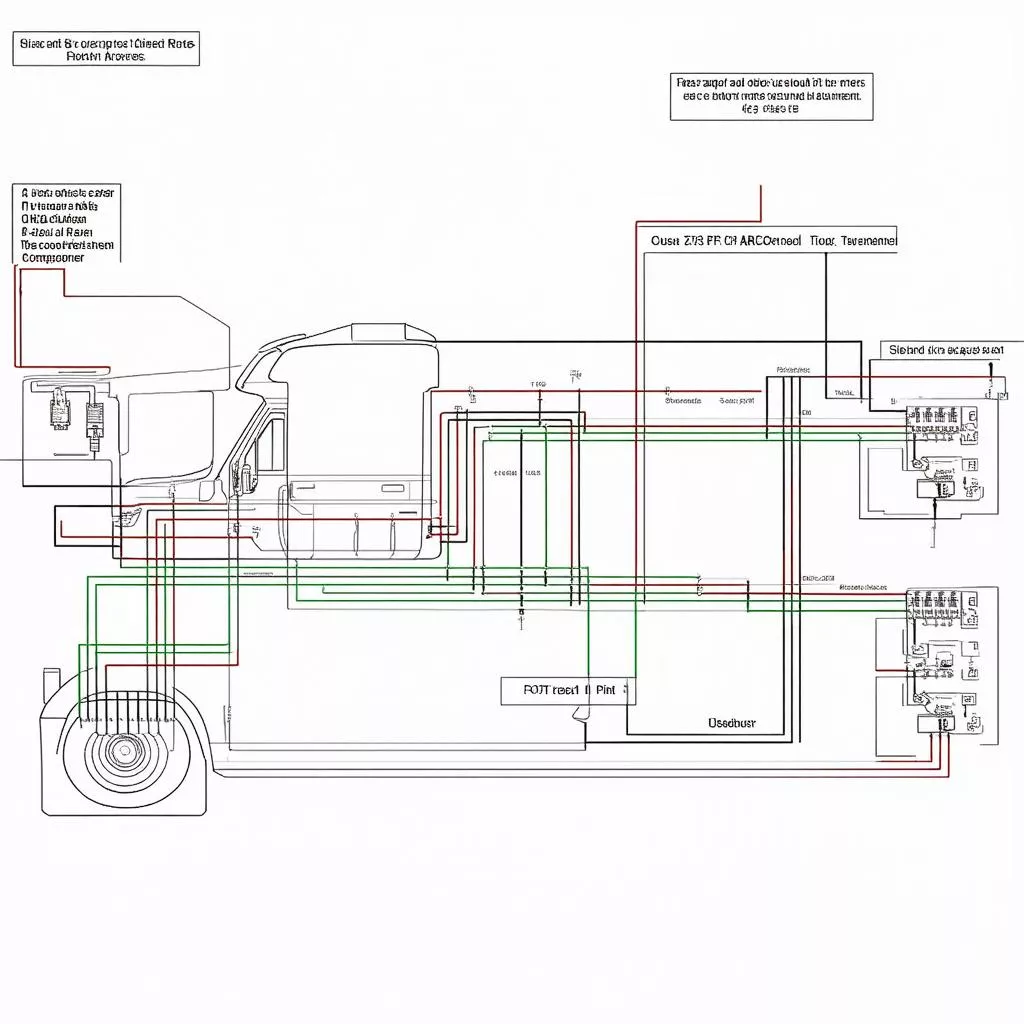 Sơ đồ mạch điện ô tô tải