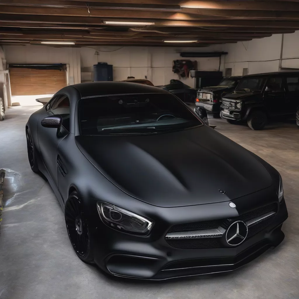 कारों के लिए मैट ब्लैक पेंट: एक रहस्यमय और आकर्षक लुक