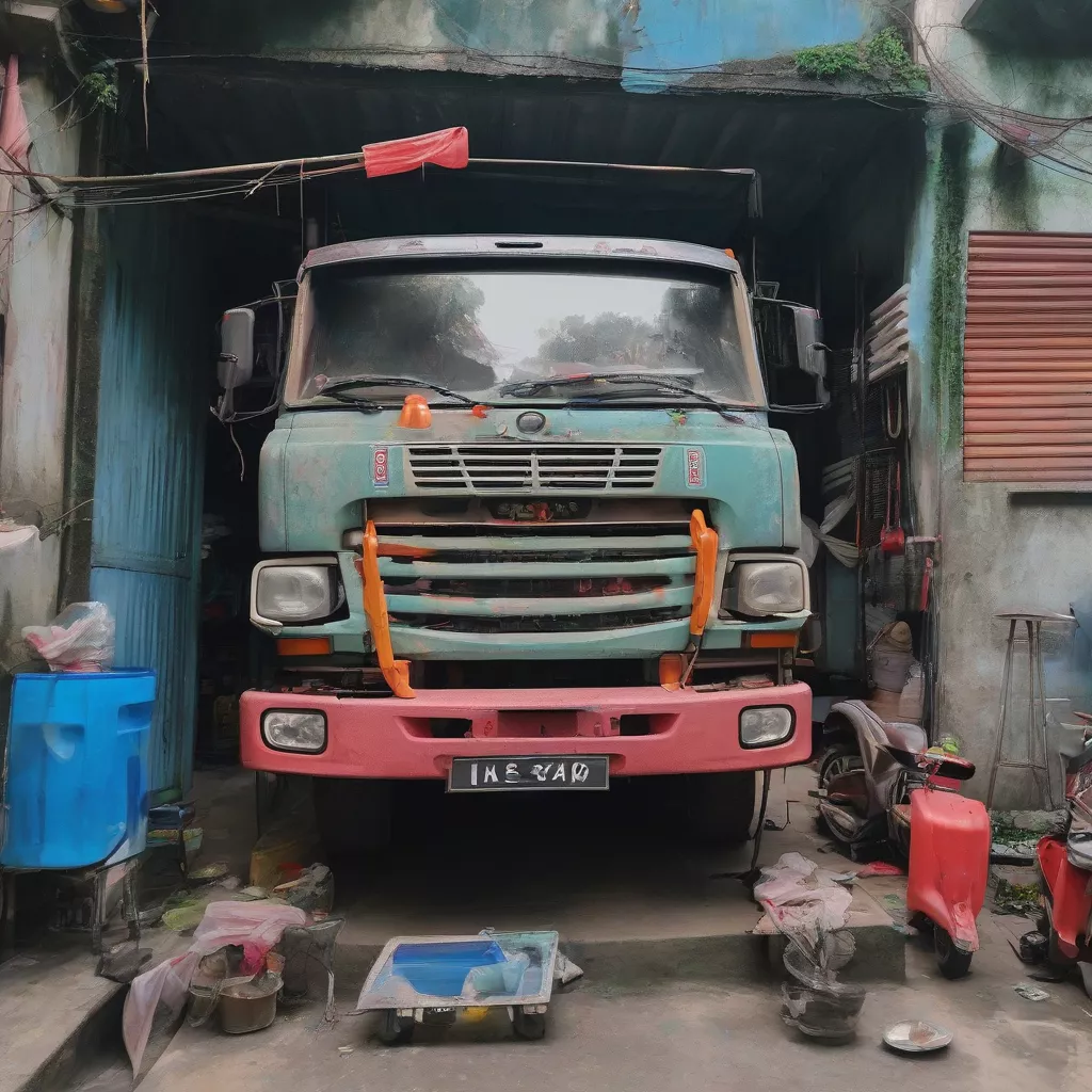 하노이 트럭: 자동차 판금 도색 A to Z 완벽 분석