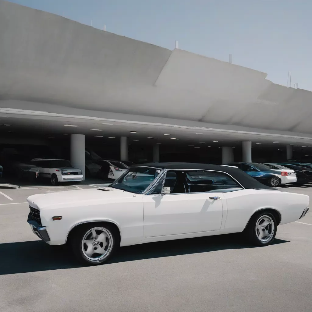 Sơn nóc xe ô tô màu trắng