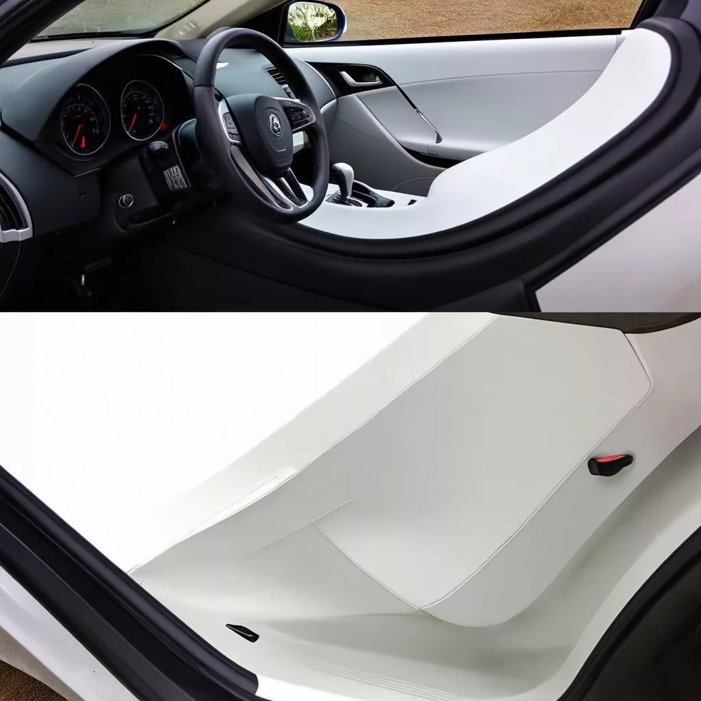 Verniciatura interni auto