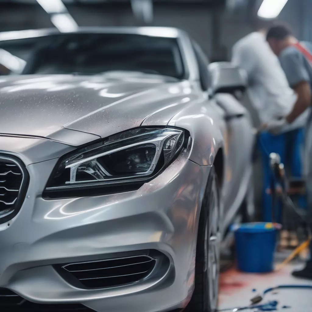 High-quality car paint