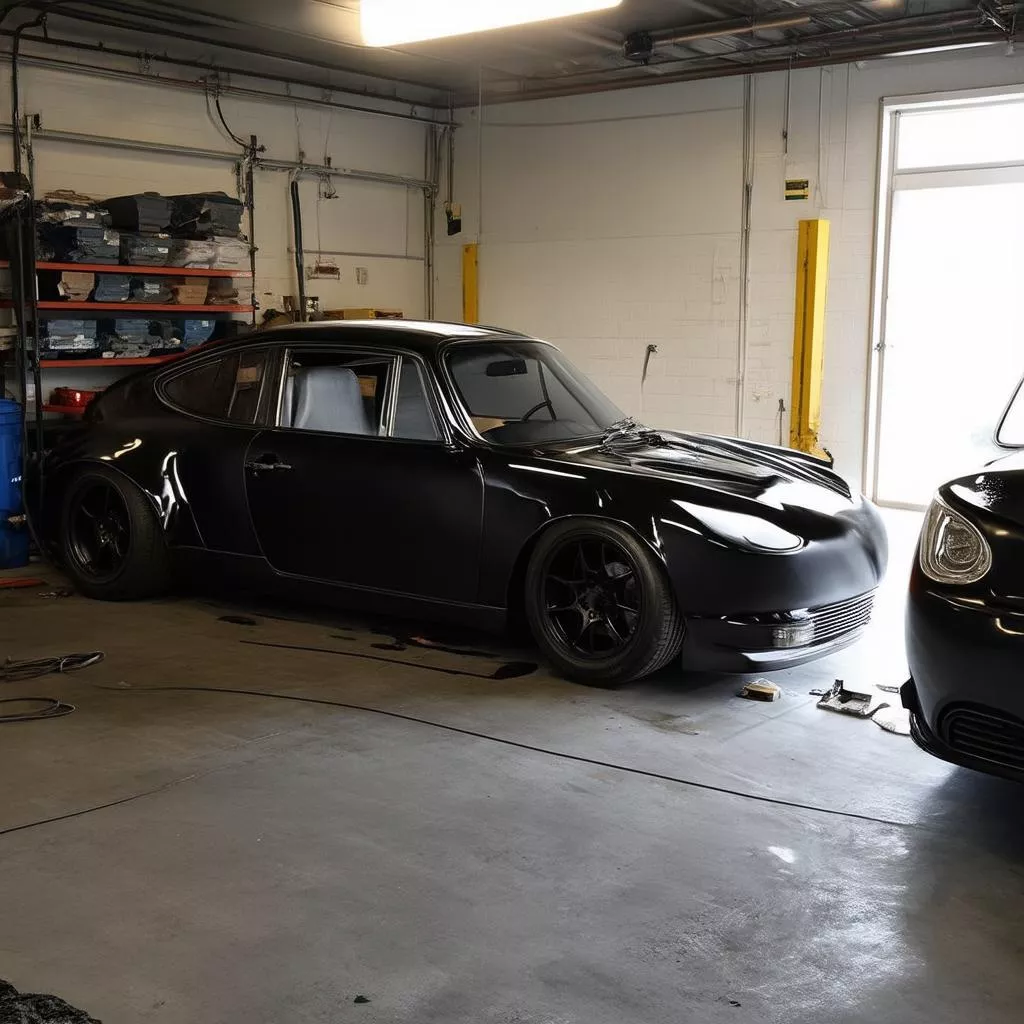 Car painting service