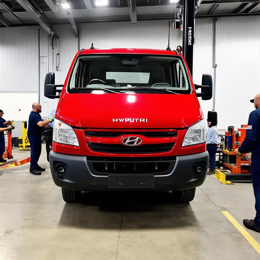 Professional Truck Painting in Hanoi