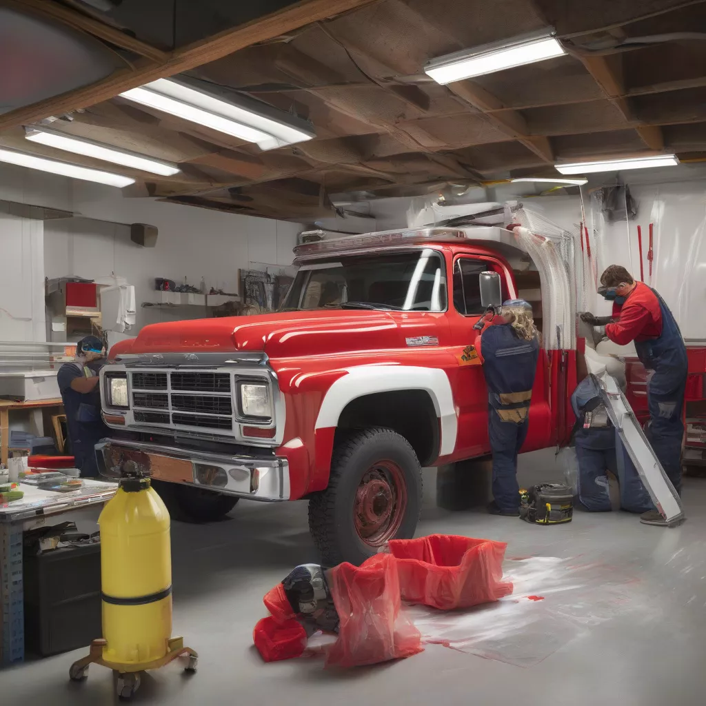 Hanoi Truck Painting: How Long Does a Truck Makeover Take?