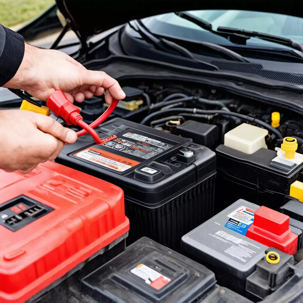 Cách sử dụng bộ kích nổ ô tô Anker