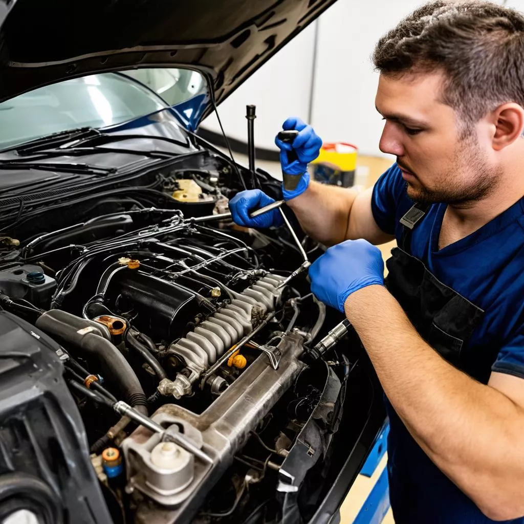 Sửa chữa động cơ xe ô tô