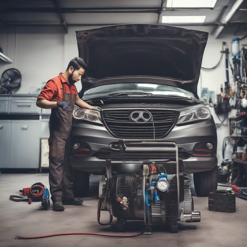 Chuyên Sửa Lốc Điều Hòa Ô Tô - Uy Tín, Chuyên Nghiệp Tại Hà Nội