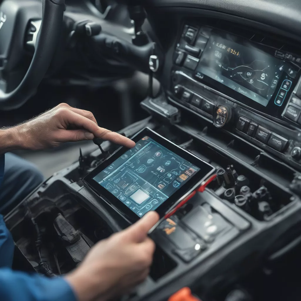 Sửa Màn Hình Cảm Ứng Ô Tô: Giải Pháp Cho "Trái Tim" Của Xế Yêu