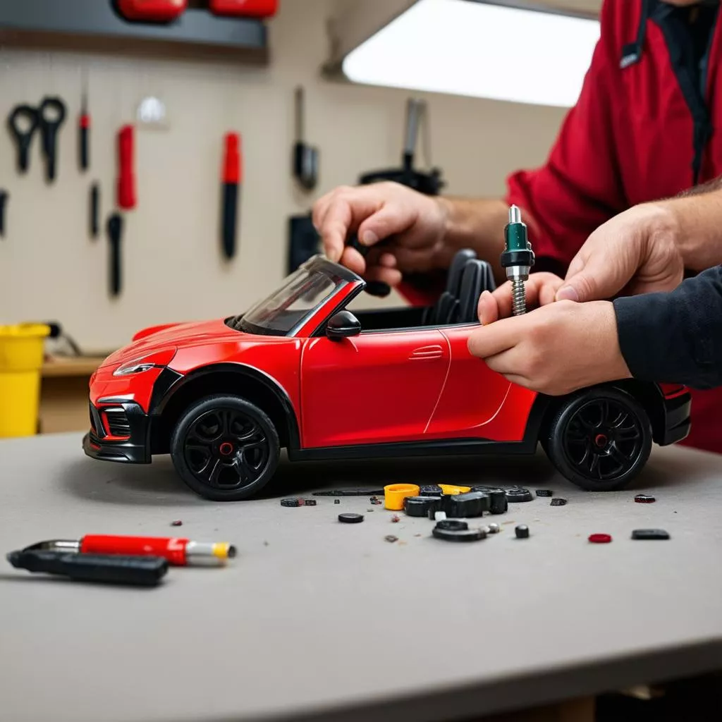 Kids Electric Car Repair in Ho Chi Minh City