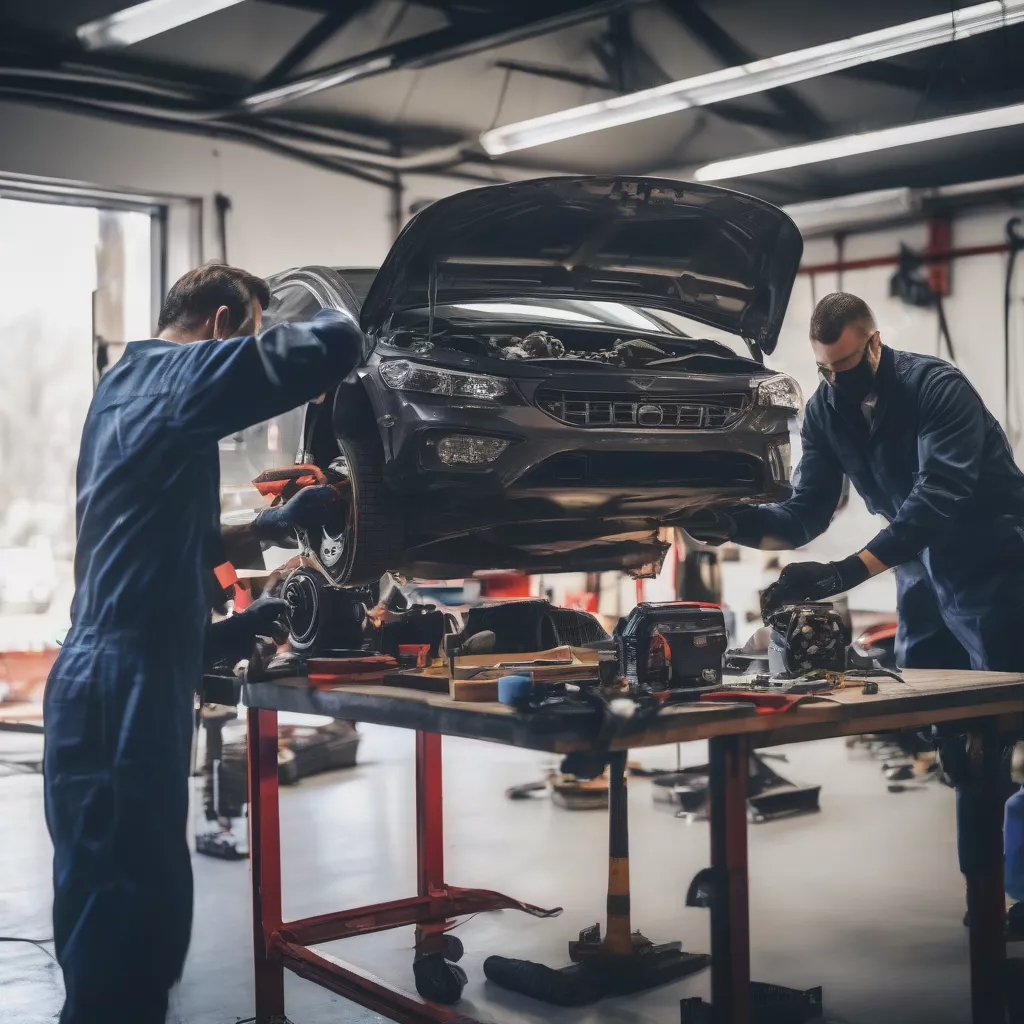 Sửa chữa ô tô tại gara