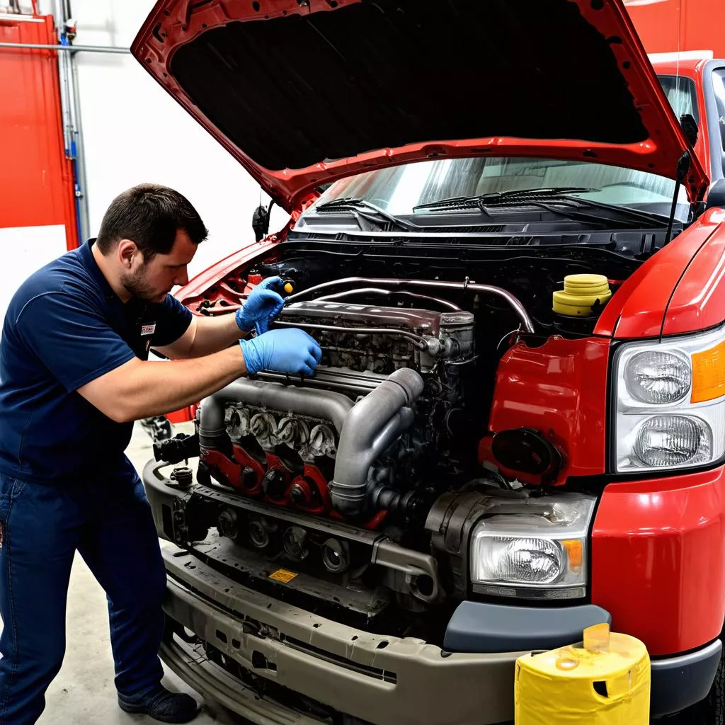 Hanoi Truck Repair: Tuan Ngoc Auto Garage