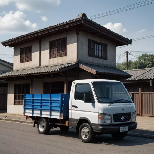 Suzuki Carry Pro 750kg Thùng Kín Cánh Dơi màu xanh