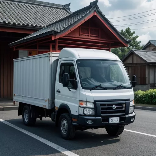 Suzuki Carry Pro cũ chở hàng
