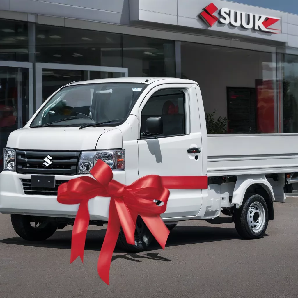 Suzuki Carry Pro Flatbed Truck: Hanoi's Agile Urban Delivery Solution