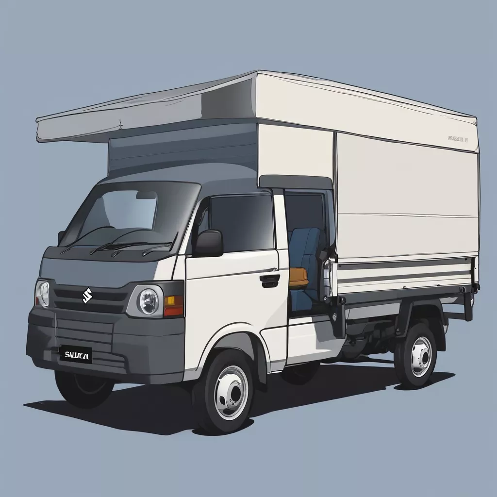 Suzuki Carry Pro thùng mui bạt chở hàng