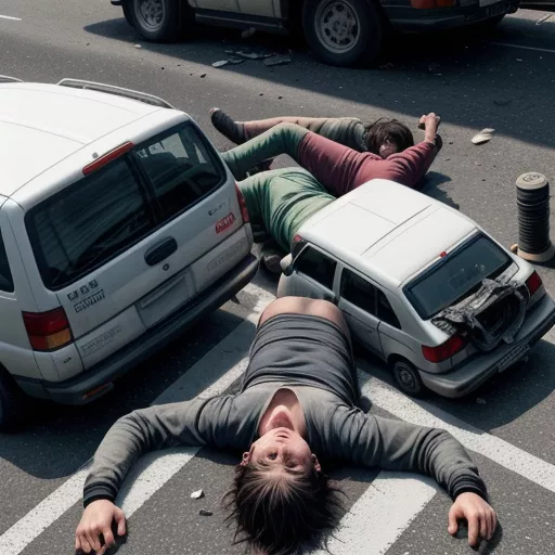 Acidente de trânsito causado por excesso de passageiros