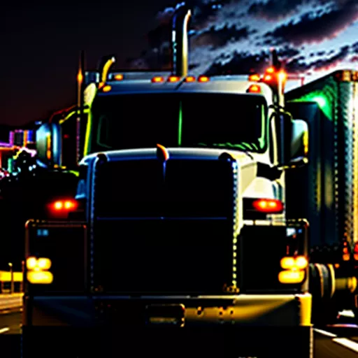 운전자가 위치 추적 장치를 사용하는 모습