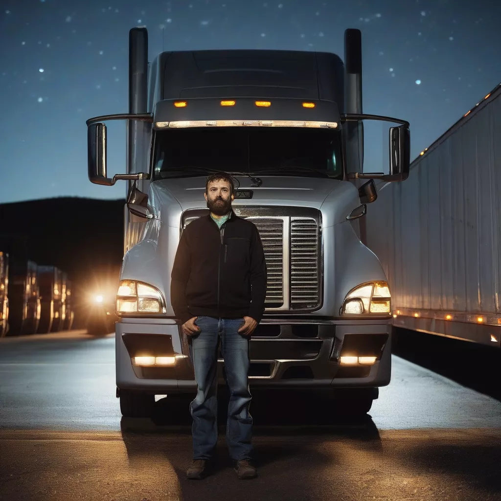 Tài xế xe đầu kéo Mỹ