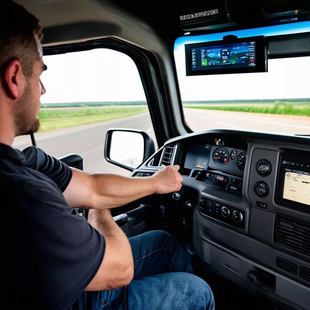 司机使用Trip按钮