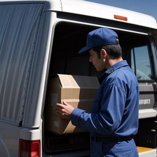 Driver Inspecting a Tarp Truck