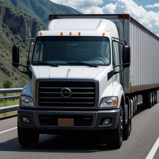 Tài xế lái xe tải