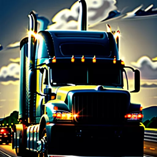 Tài xế lái xe tải