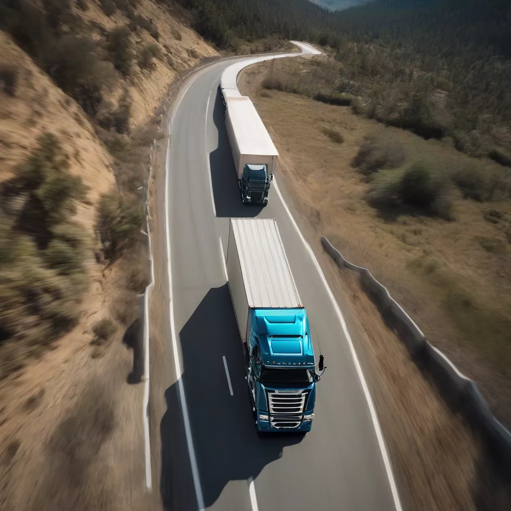 Motorista de camião profissional