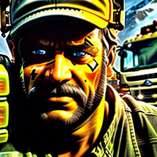 Driver Checking Surroundings Before Reversing