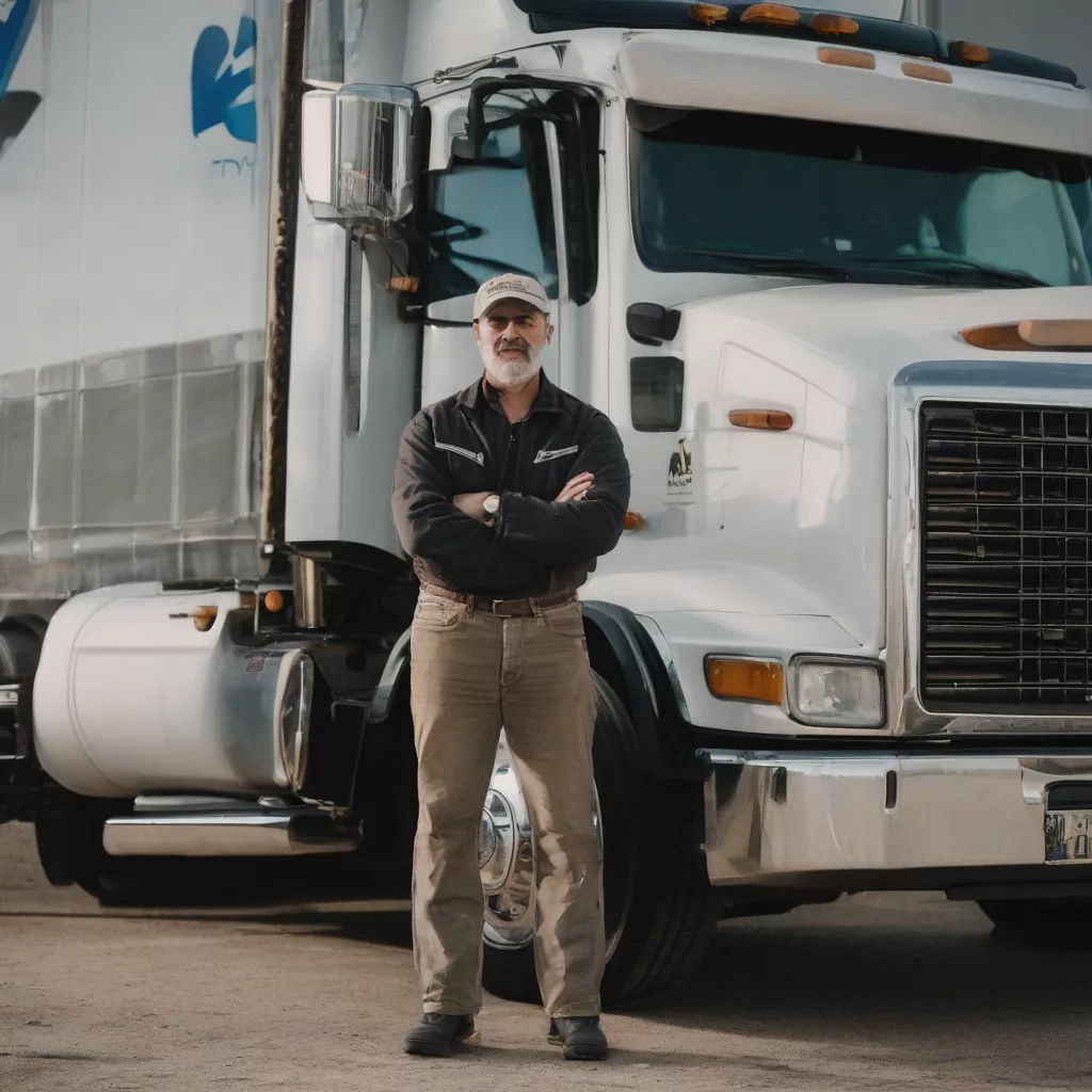 Tài xế và xe tải