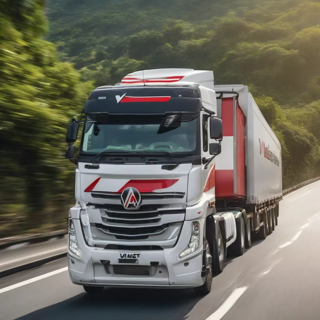 VinFast Driver Transporting Goods